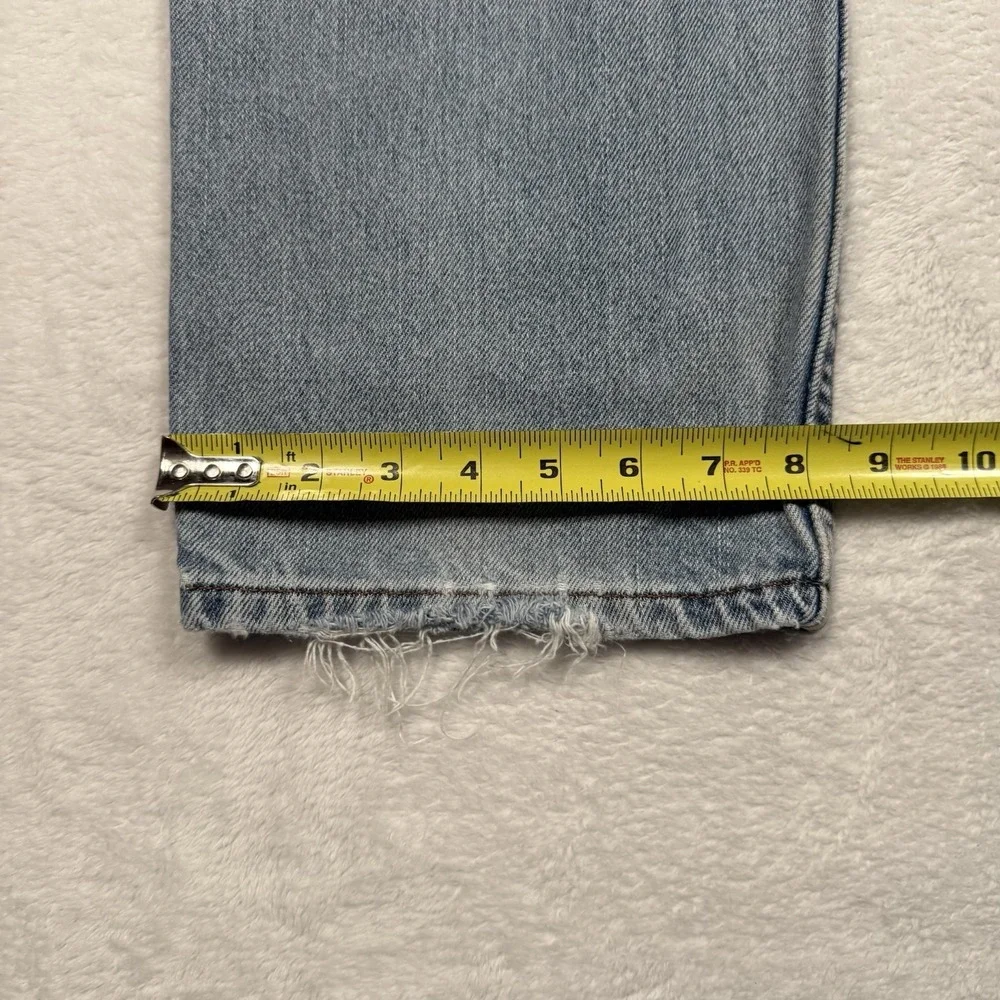 Levis 550 Jeans Mens 36x34(32) Blue Denim Faded Straight Leg Relaxed‎ Cotton